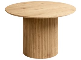 PRESTLEIGH Round Dining Table - Light Brown