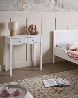 CEKUXA Console Table - White