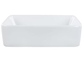 Ceramic Countertop Basin 490 x 380 mm White TRAVESIA