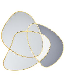 Wall Mirror TAILLY 99 cm 89 cm Gold