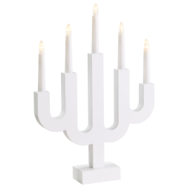 BJORKANA LED Candle Holder Christmas Decor - White