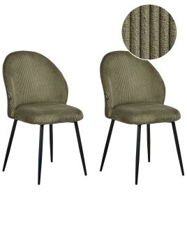 FELCOMBE Dining Chairs - Set of 2 - Green