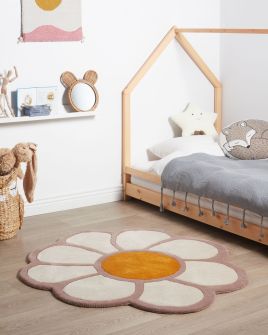 HAPARO Wool Kids Rug- Multicolour