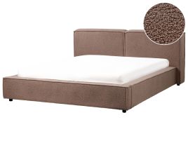 LINARSD Waterbed Boucle 160 x 200 cm (EU King Size) Brown
