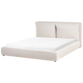 BAJONA Super Kingsize Fabric Waterbed - Beige