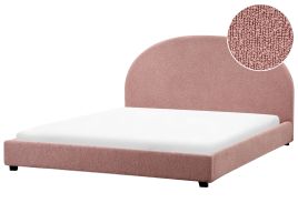 EAUCLUSV Bed Fabric 180 x 200 cm (EU Super King) Pastel Pink