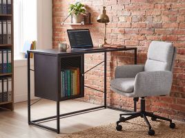 GAYARO Home Office Desk with Storage - Black