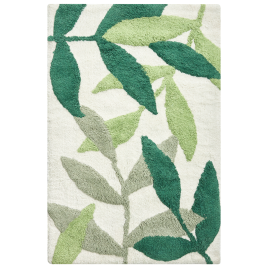 ASANELLO Cotton Bath Mat - Green