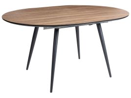 SECIAN Extending Dining Table Brown 110/150 cm 112 cm