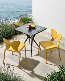 PENDLETON Garden Chairs Set of 2 - Yellow
