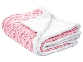 Blanket HONEYCOMB 150 x 200 cm Pink