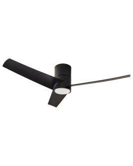 SUNCOMBE Ceiling Fan with Light with Remote LED - Black