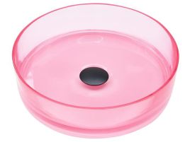 RIXWELL Countertop Basin Solid Surface - Pink