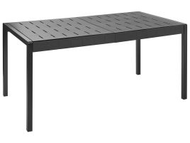 MILLDEN Garden Dining Table 154 cm - Black