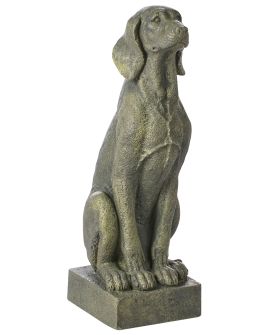 REDWORTH Garden Dog Figurine - Green