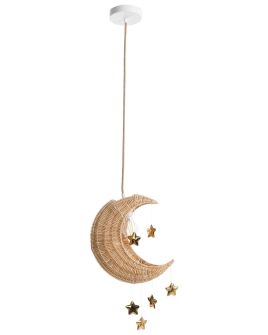 HENCOMBE Rattan Pendant Lamp - Natural