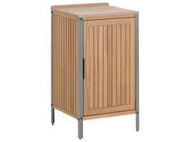 HORNLEIGH Wooden Outdoor Kitchen Cabinet - Brown