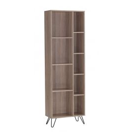 Rixton Narrow Bookcase - Oak Effect