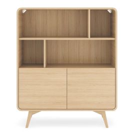 TELION Highboard Cabinet - Oak