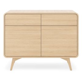 TELION Sideboard Cabinet 108cm - Oak