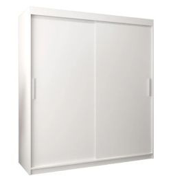 TIVERTON 2 Door Sliding Wardrobe White - 180cm