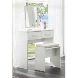 Dressing Table - MIRAGE Dresser White 75cm