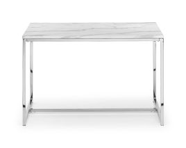 Scala Dining Table - White Marble