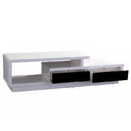 Eden High Gloss TV Unit - White