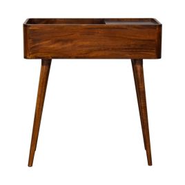 Console Table - CAIRO Open Top Console Chestnut 80cm