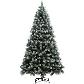 Christmas Tree 7ft - Snow Dipped Chritmas Tree Green