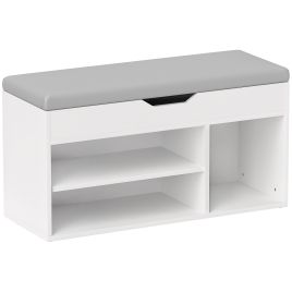 ANWI Medium Shoe Bench Cabinet White