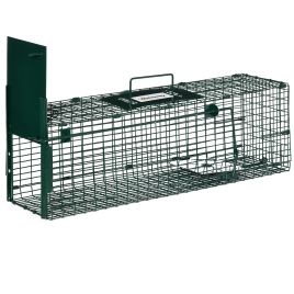 TORVA Rat Trap Steel with Single Door - Dark Green