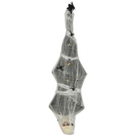 Halloween Mummy Decoration Polyester Hanging Animated Prop - Grey
