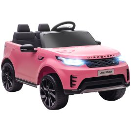 CALNOR Land Rover Kids Electric Car Plastic Remote 4 Wheel Suspension - Pink