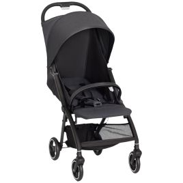 CORIN Baby Travel Stroller Metal Compact Lightweight Compact Buggy with Canopy - Dark Grey