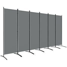 BRYSTHELLE Foldable Freestanding 6 Fence Panel Folding Garden Privacy Screen