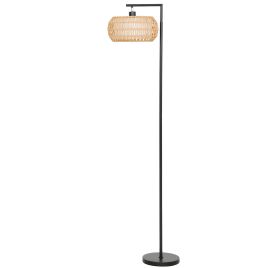 RUSSETON Boho Dimmable Floor Lamp - Black