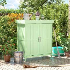 BELIX Wooden Wooden Garden Shed - Green