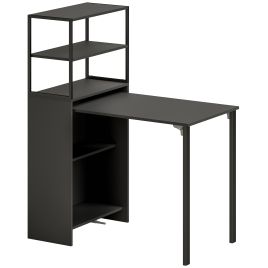 REGREG Wooden Folding Work Table - Black