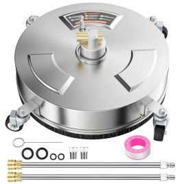 Belen Silver Stainless Steel Surface Cleaner 3600 PSI - 36cm