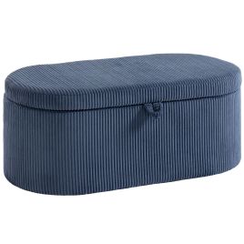 Stamore Blue Multilayer Board Storage Padded Seat - 105cm