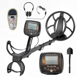 Belia Black Aluminium Waterproof Metal Detector - 18cm