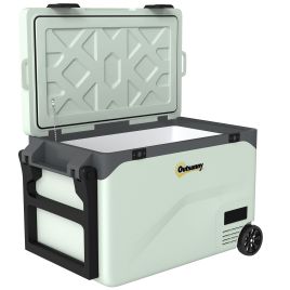 Yorbyrn Green HDPE Car Freezer Refrigerator 42.5L - 42.2cm