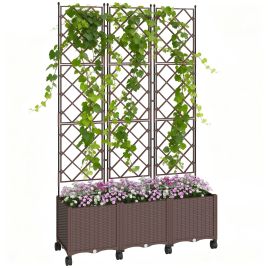 Serion Brown PP Planter - 40cm