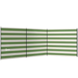 Wexbyrn Army Green Steel Camping Wind Wall