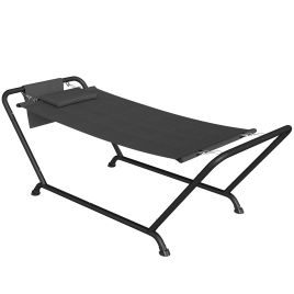 Velix Dark Grey Metal Hammock - 237cm