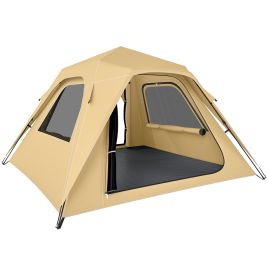 BELLEY Khaki Fabric Camping Tent - 240cm