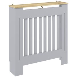 Cheglen Grey Radiator Cover - 19cm