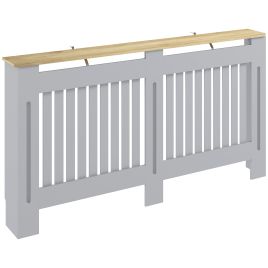 Dalloft Grey Radiator Cover - 19cm