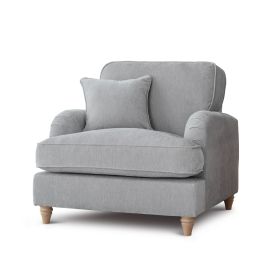 Armchair - COCOON Fabric - Ice